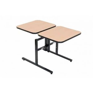TABLE MODULAIRE RECTANGULAIRE, 2 STATIONS VERSION BASE