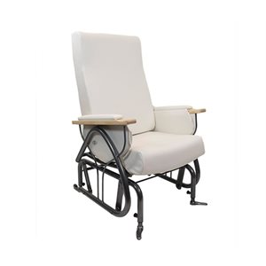 FAUTEUIL THERA-GLIDE METAL-DOSSIER CONTEMPORAIN-MODENA